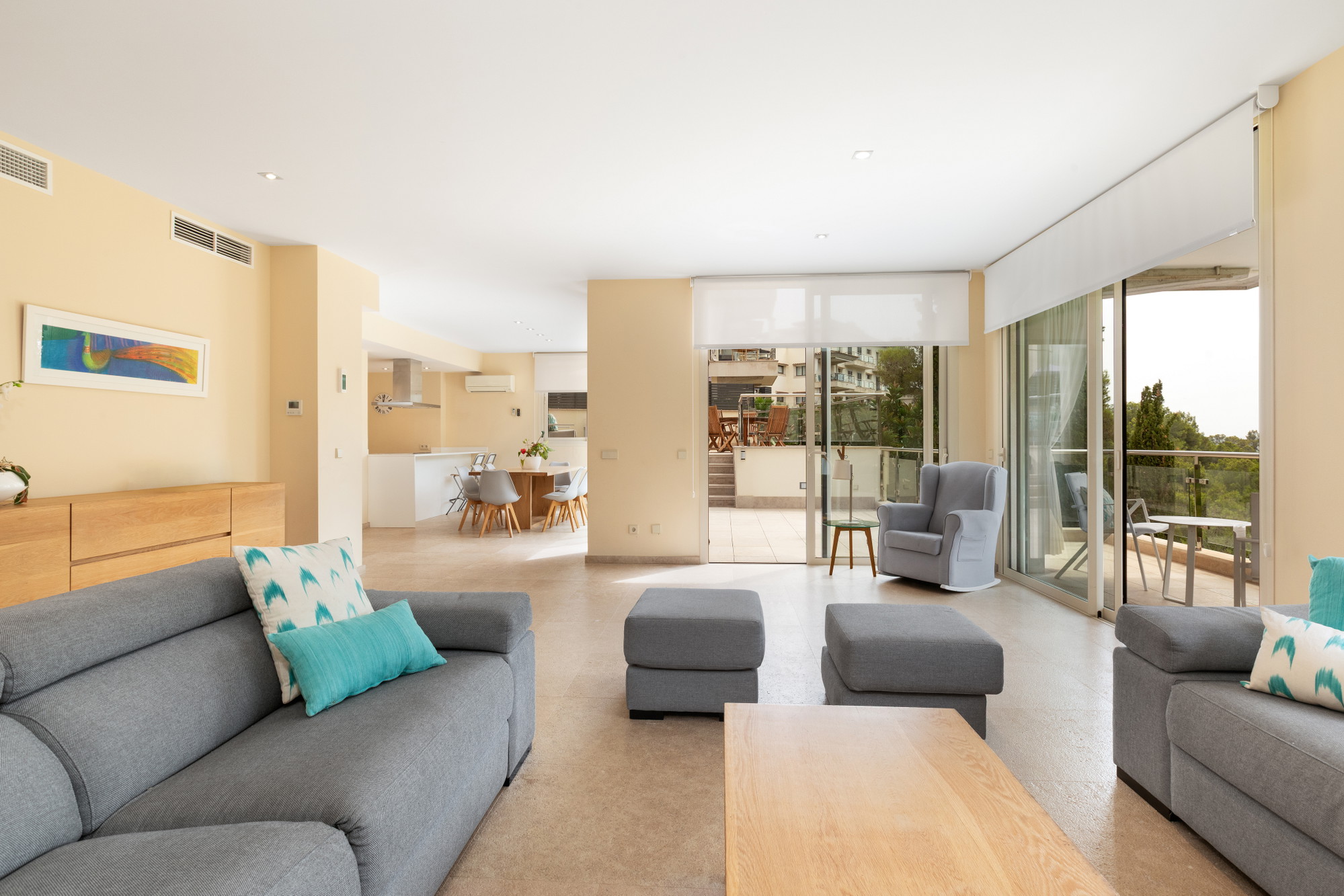Light-Flooded, modern Apartment in an Exclusive Community in Cas Català-6