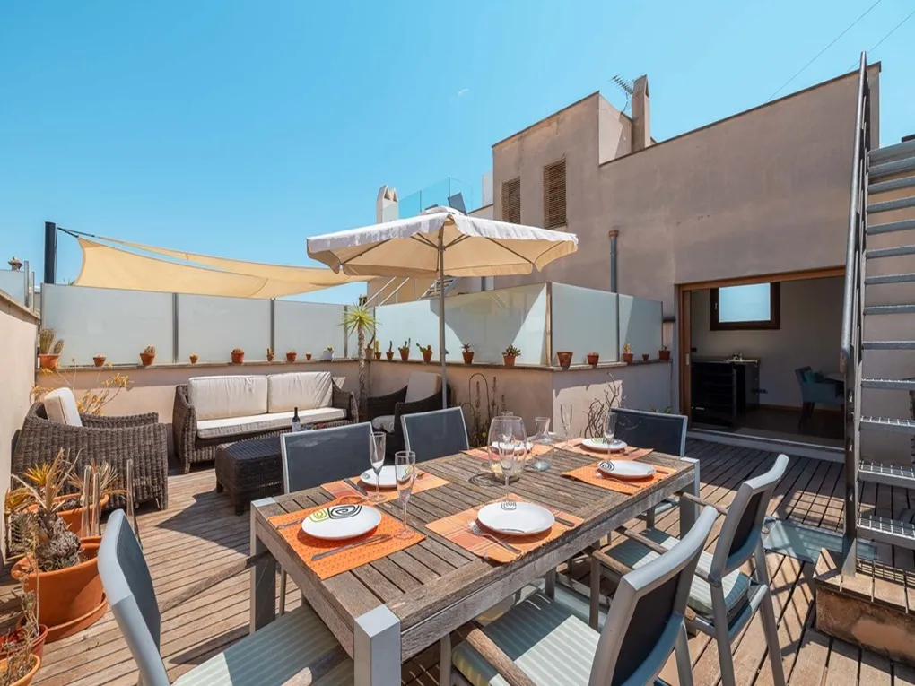 Penthouse i hjertet af Palma med fantastiske terrasser, elevator og garage-3