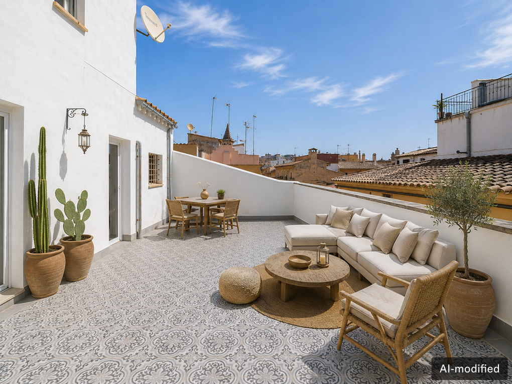 Stylish penthouse with spacious terraces in the heart of the Old Town-7