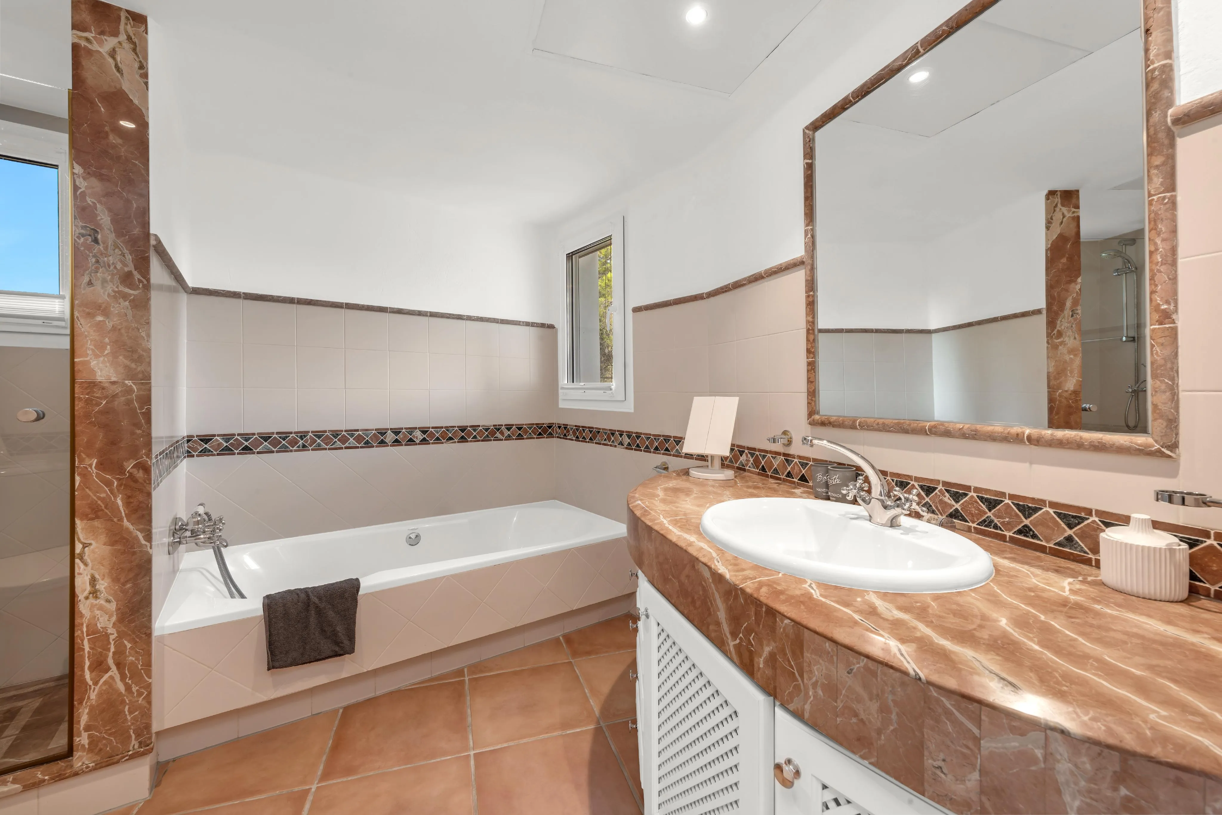 Mediterranean Villa with Guest House-17