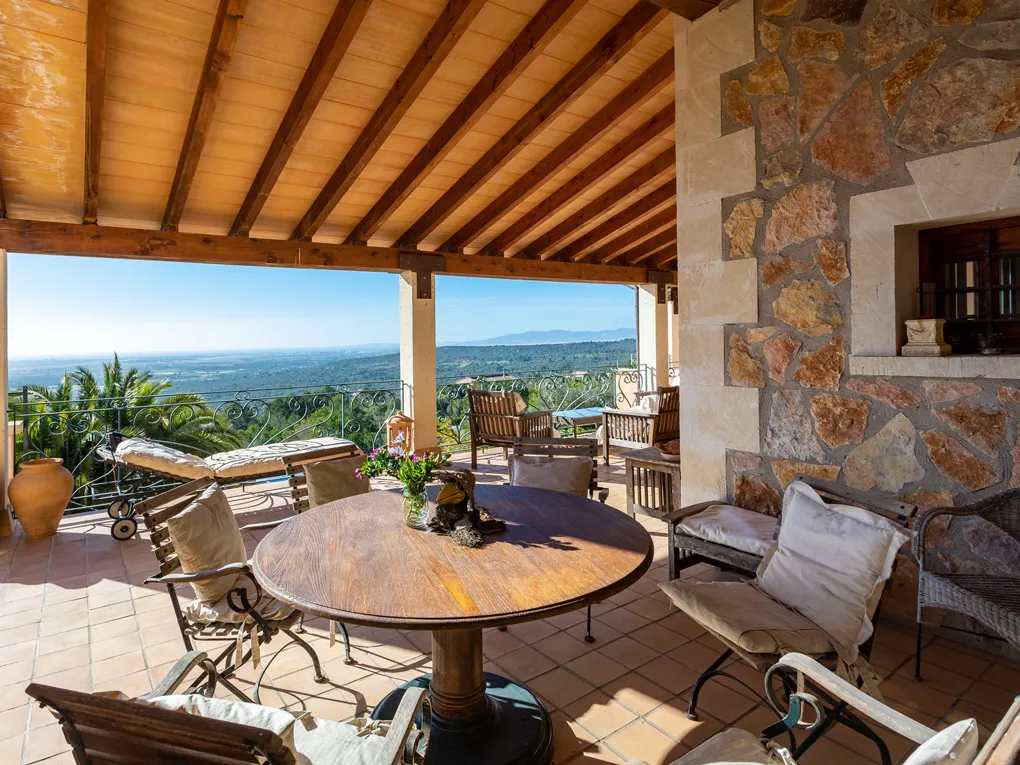 Mediterrane Villa mit Panoramablick nahe Palma-14