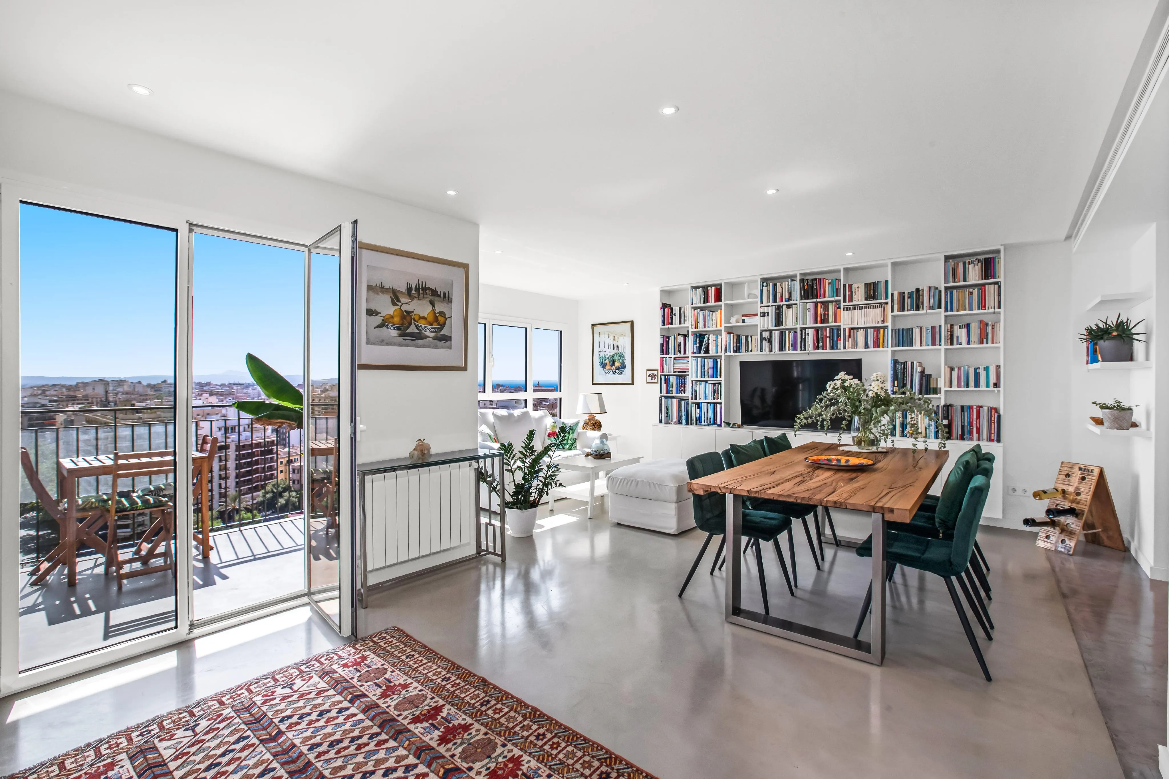 Lichtdurchflutete Wohnung mit 360º Panoramablick in Es Fortí-2