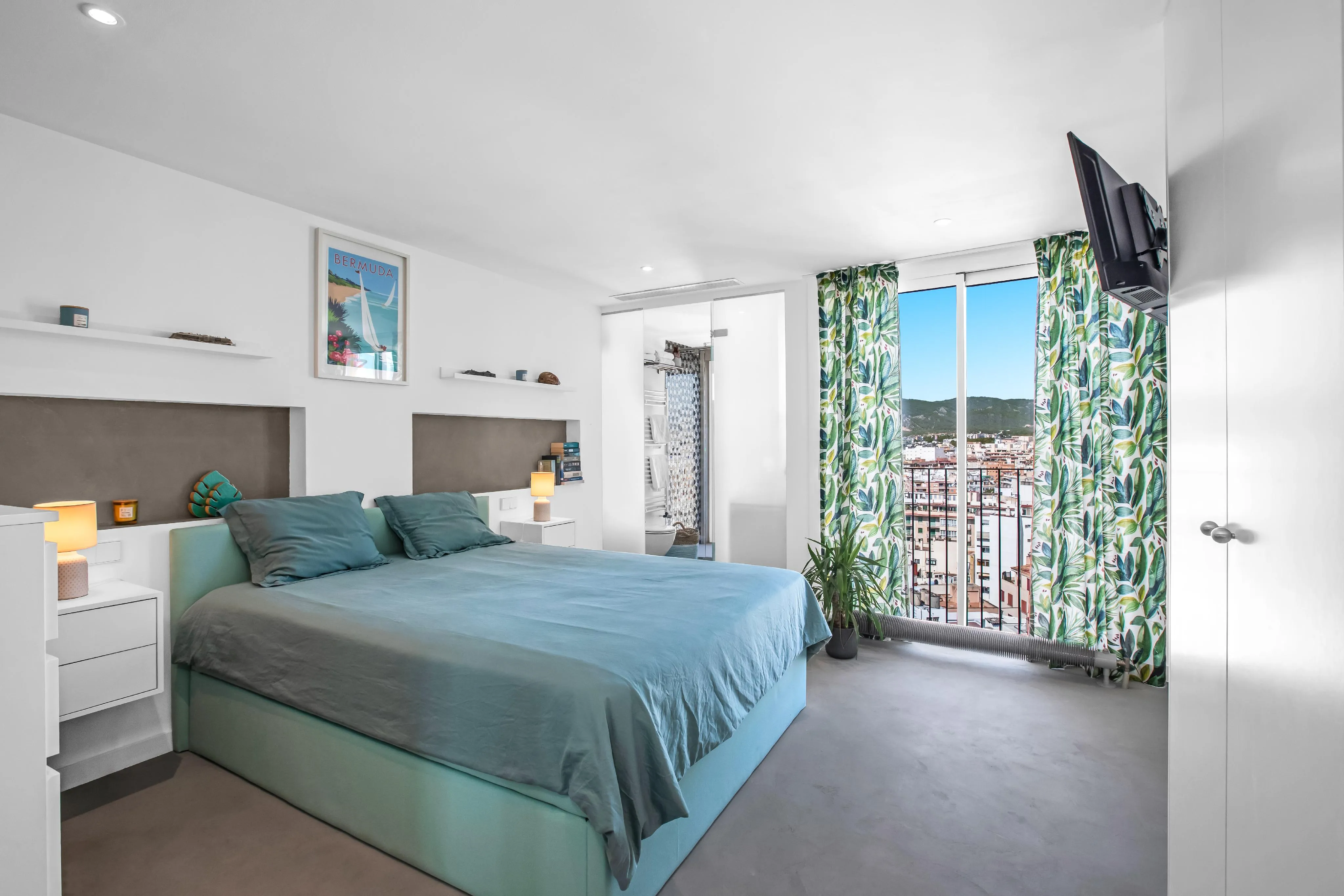 Lichtdurchflutete Wohnung mit 360º Panoramablick in Es Fortí-9