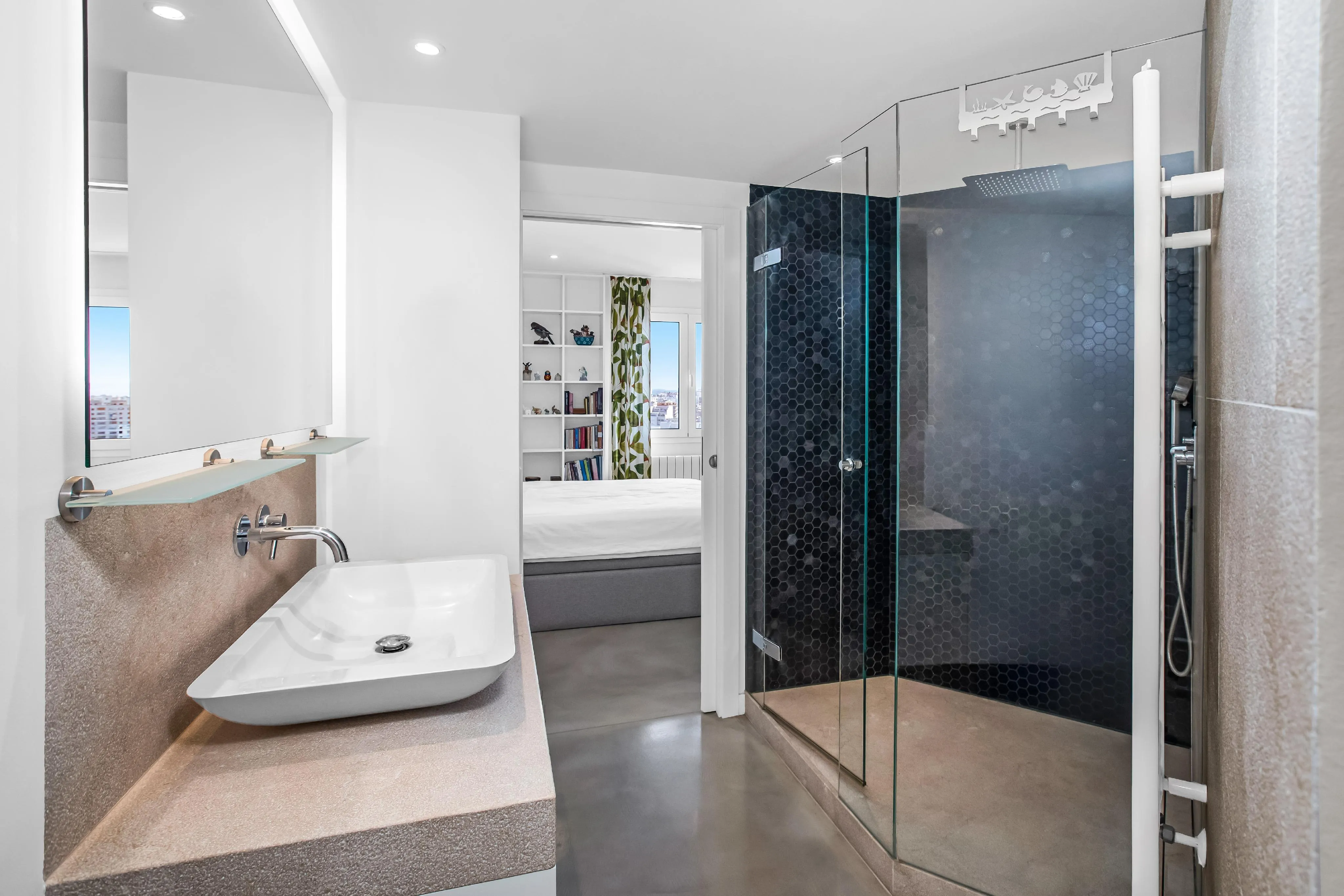 Jasne mieszkanie z panoramicznym widokiem 360º w Es Fortí-12