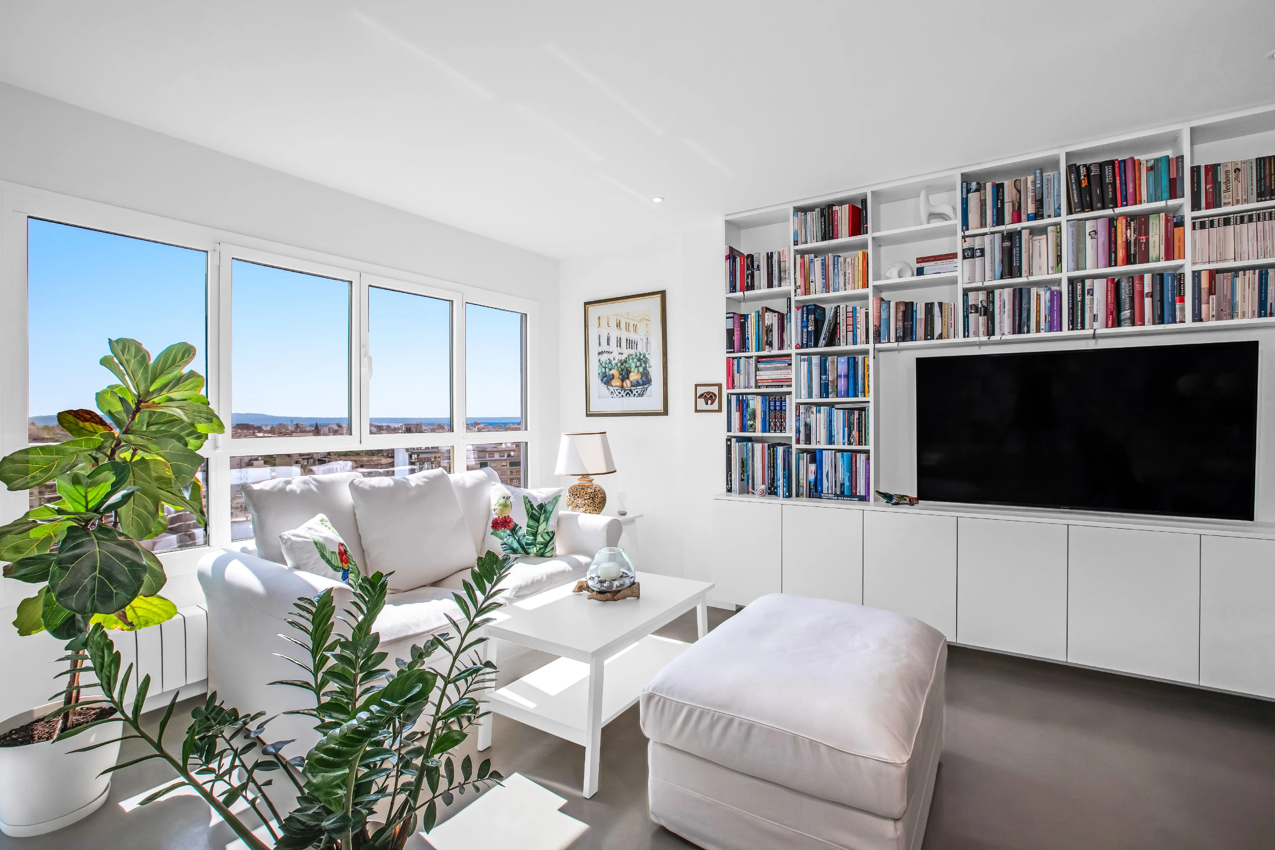 Lichtdurchflutete Wohnung mit 360º Panoramablick in Es Fortí-4