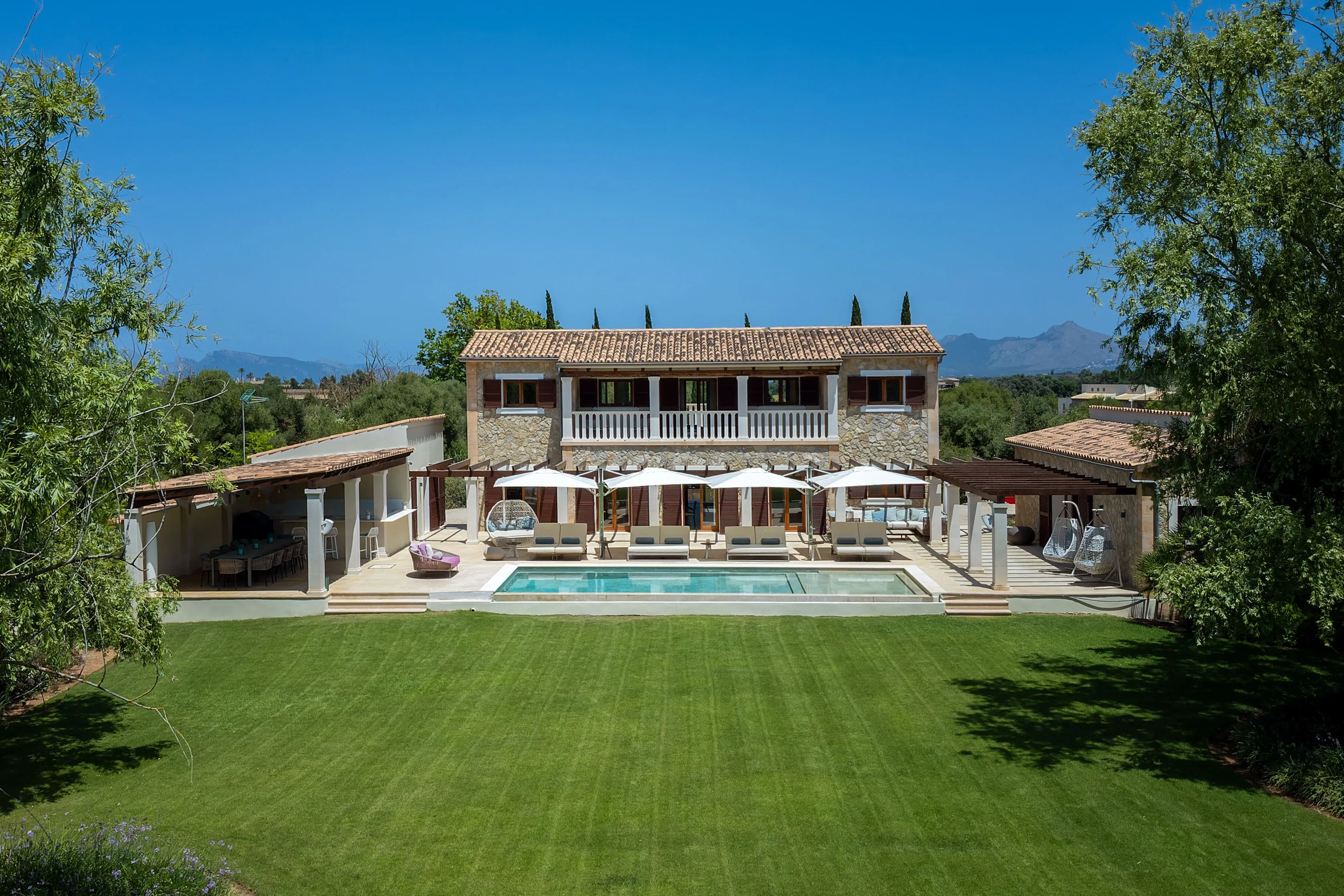 Elegant landgoed met 6 slaapkamers, gastenverblijf, zwembad & uitzicht op de bergen in Pollensa-3