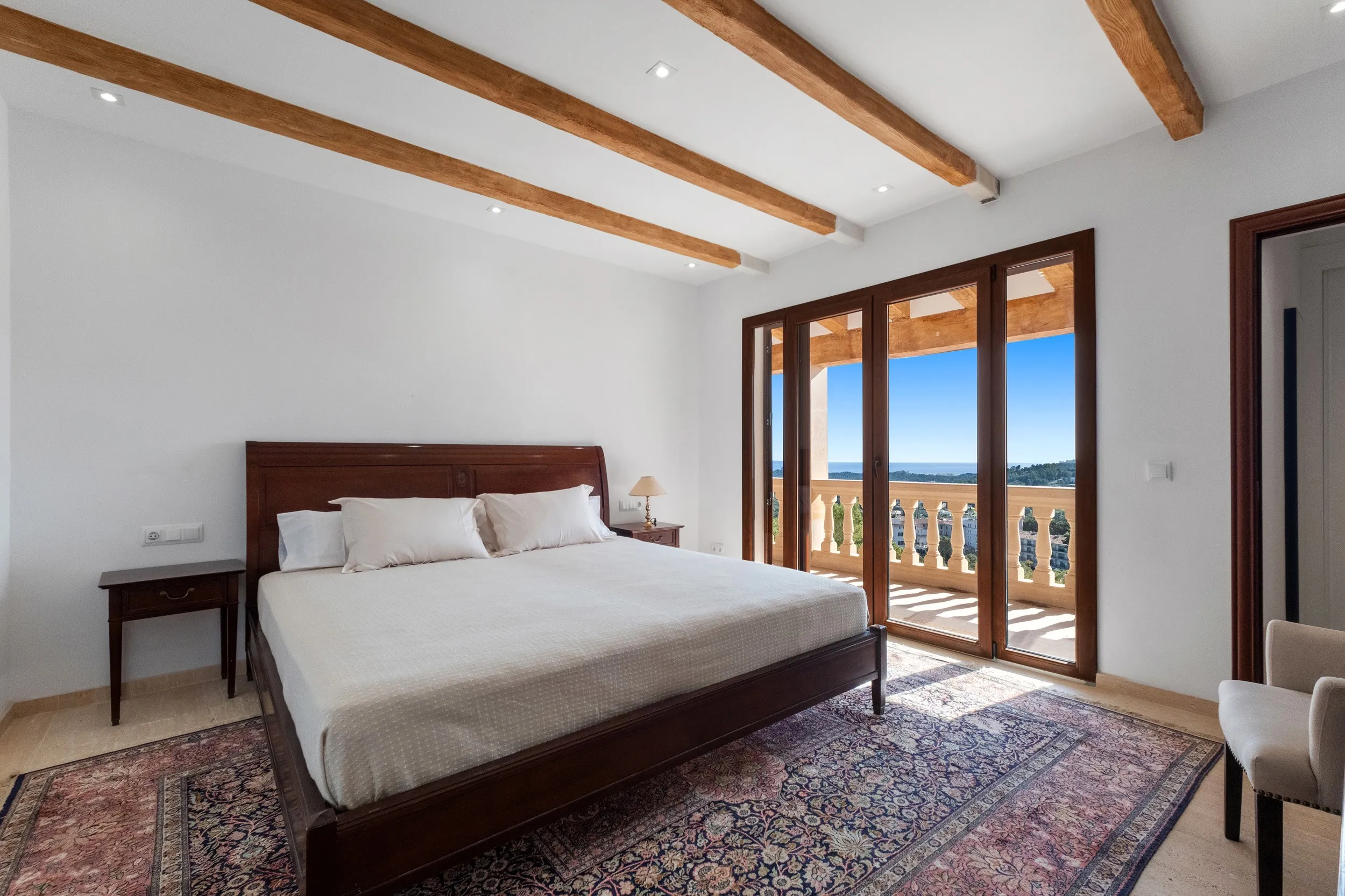 Exquisite stone-faced villa with panoramic sea views in Son Vida-16