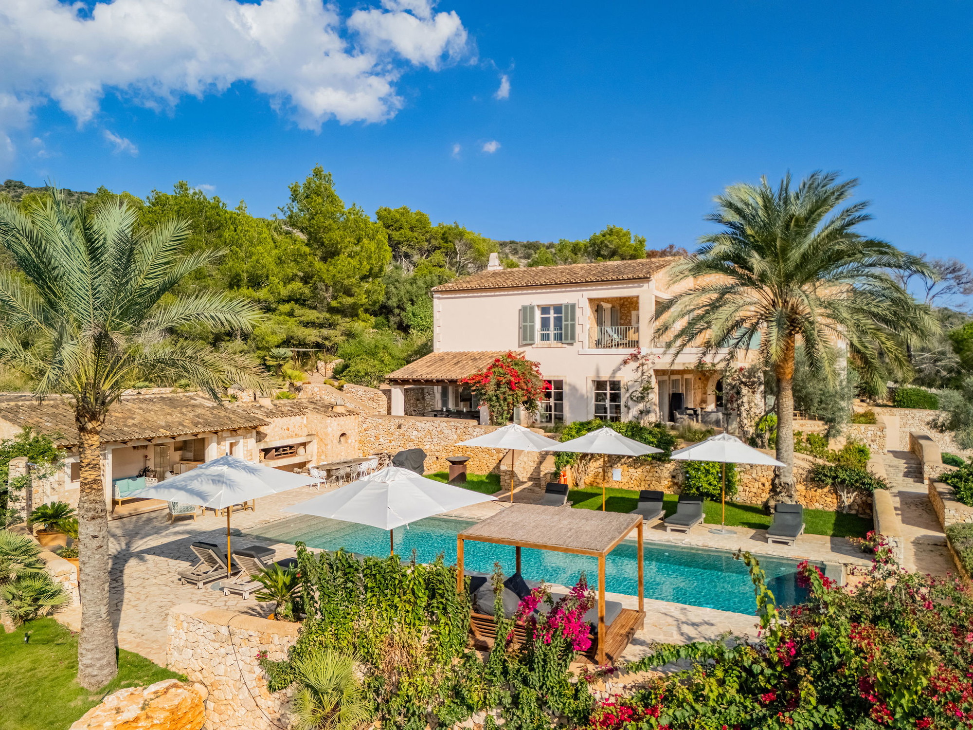 Unieke finca-oase omringd door mediterrane natuur
