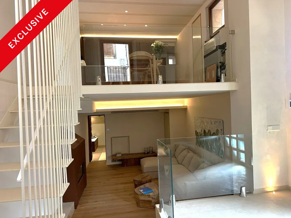 Nowoczesne dwupoziomowe mieszkanie na parterze w odrestaurowanym dworku-1