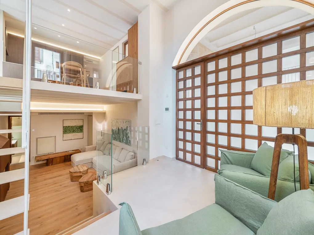 Moderne duplex i stueetagen i en renoveret herregård-1