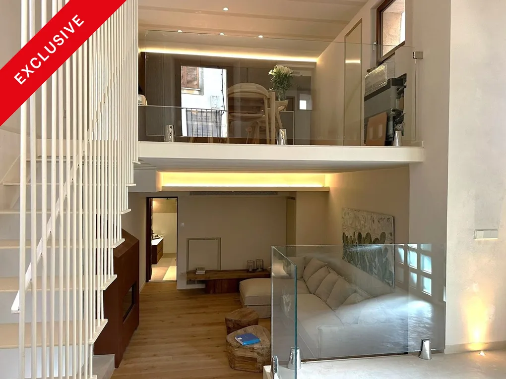 Appartement moderne en duplex au rez-de-chaussée dans une maison de maître rénovée-1