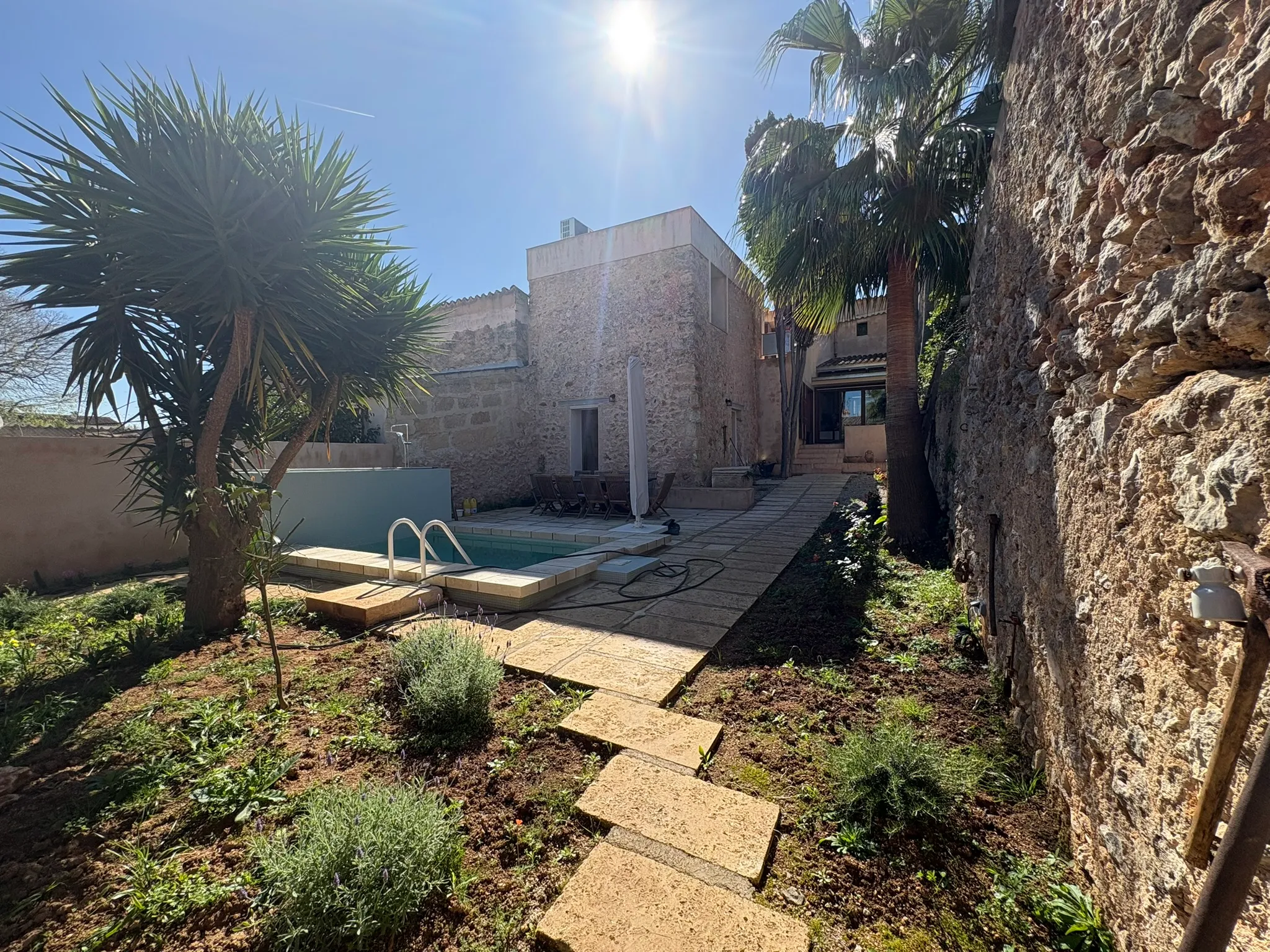 Very large renovated village house with parking and a small pool-1