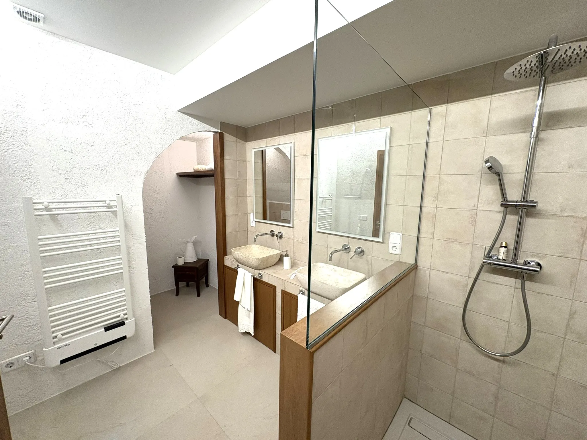 Very large renovated village house with parking and a small pool-11