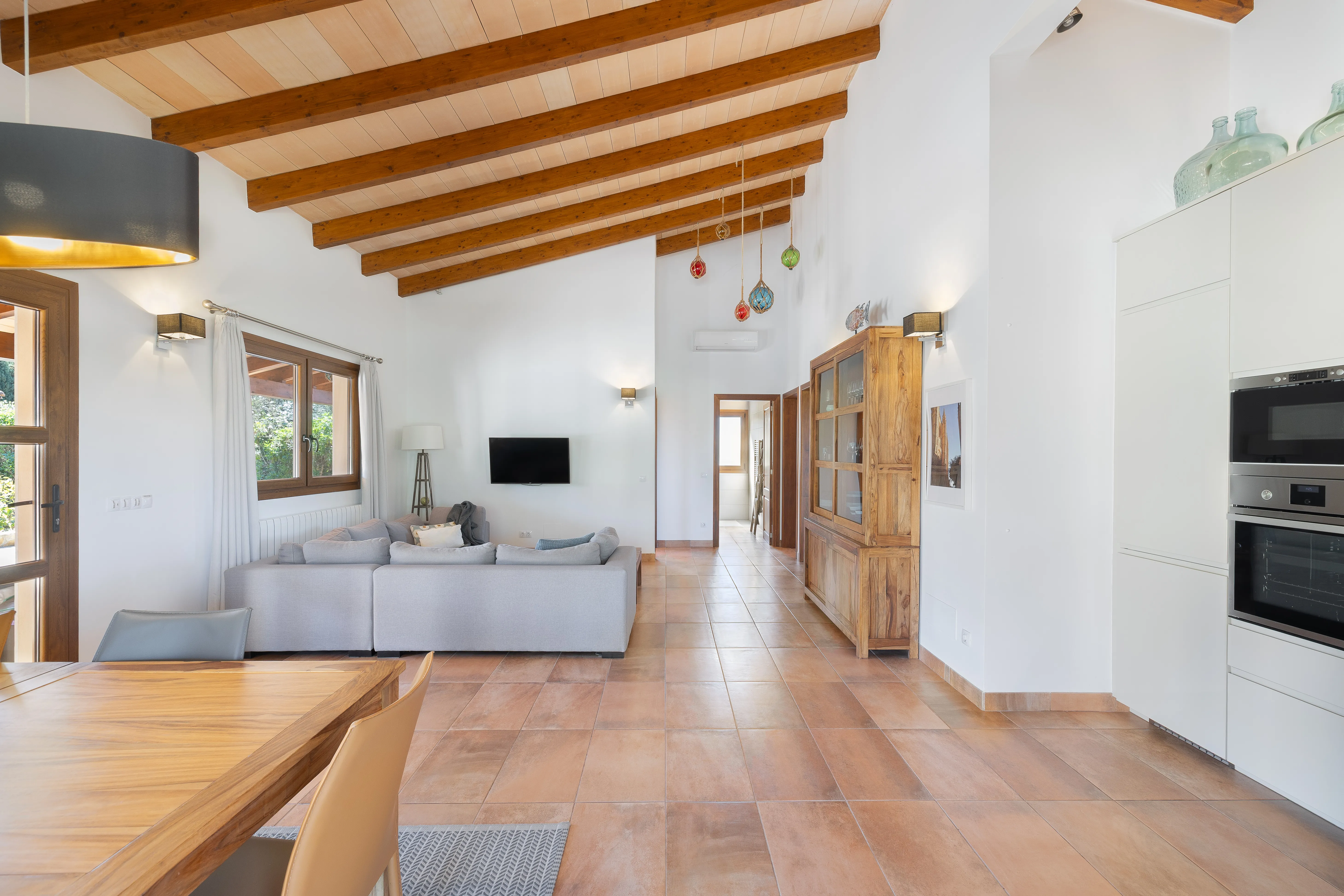 Finca renovada amb vista a la Serra de Tramuntana prop de Biniali-4