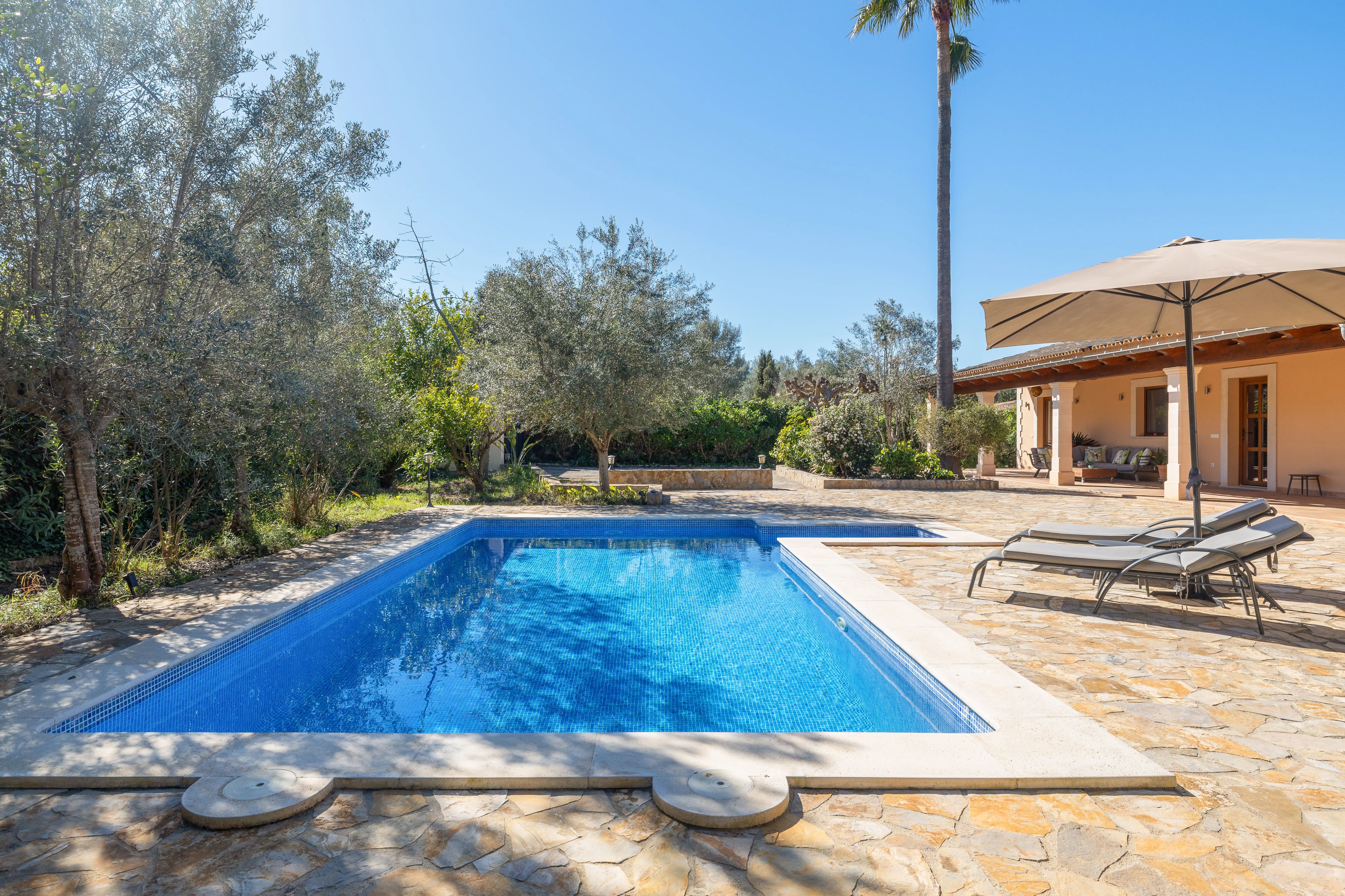 Finca renovada amb vista a la Serra de Tramuntana prop de Biniali-12