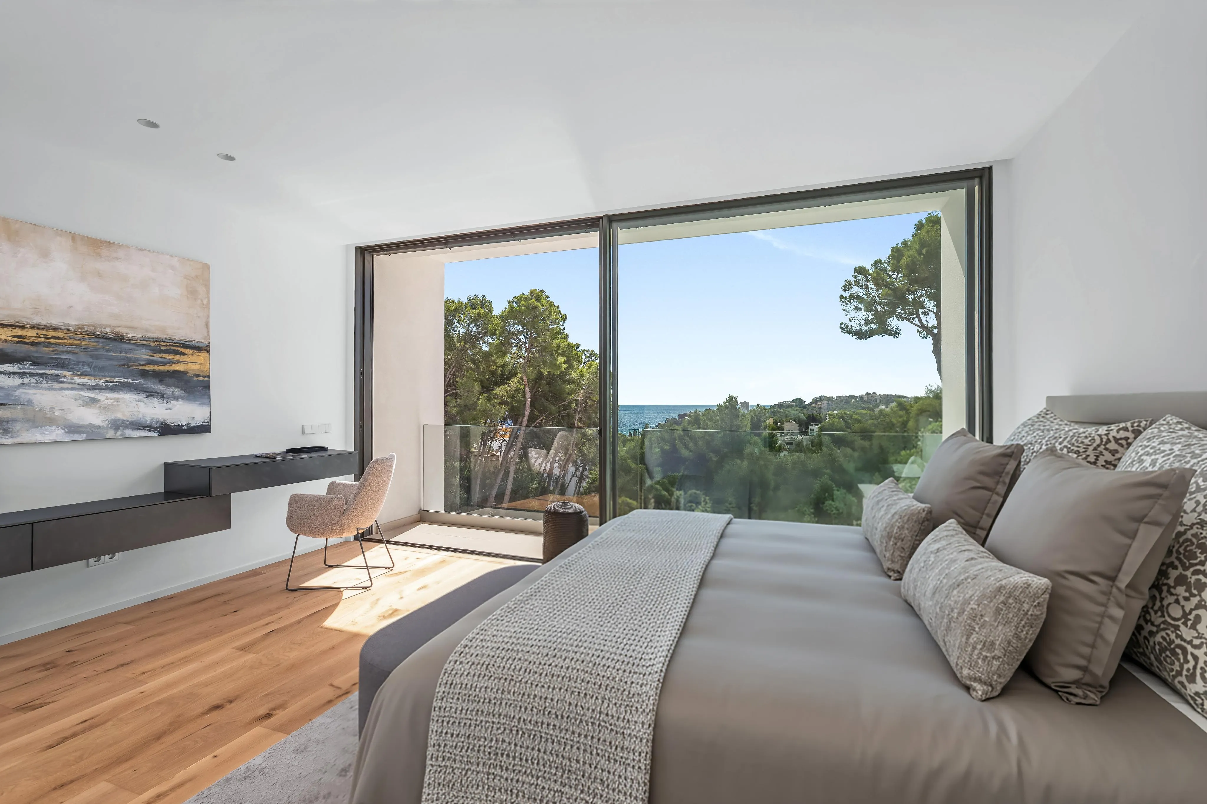 Villa moderna de obra nueva, terminada y con magníficas vistas al mar-18