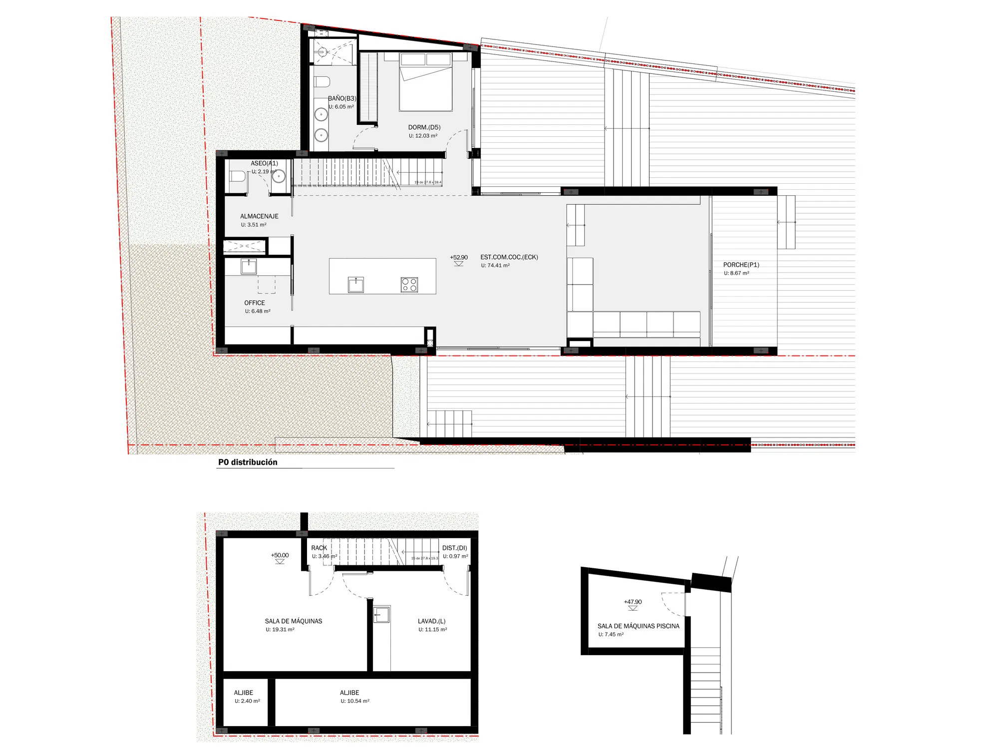 Villa moderne, déjà construite, avec vue imprenable sur la mer-22