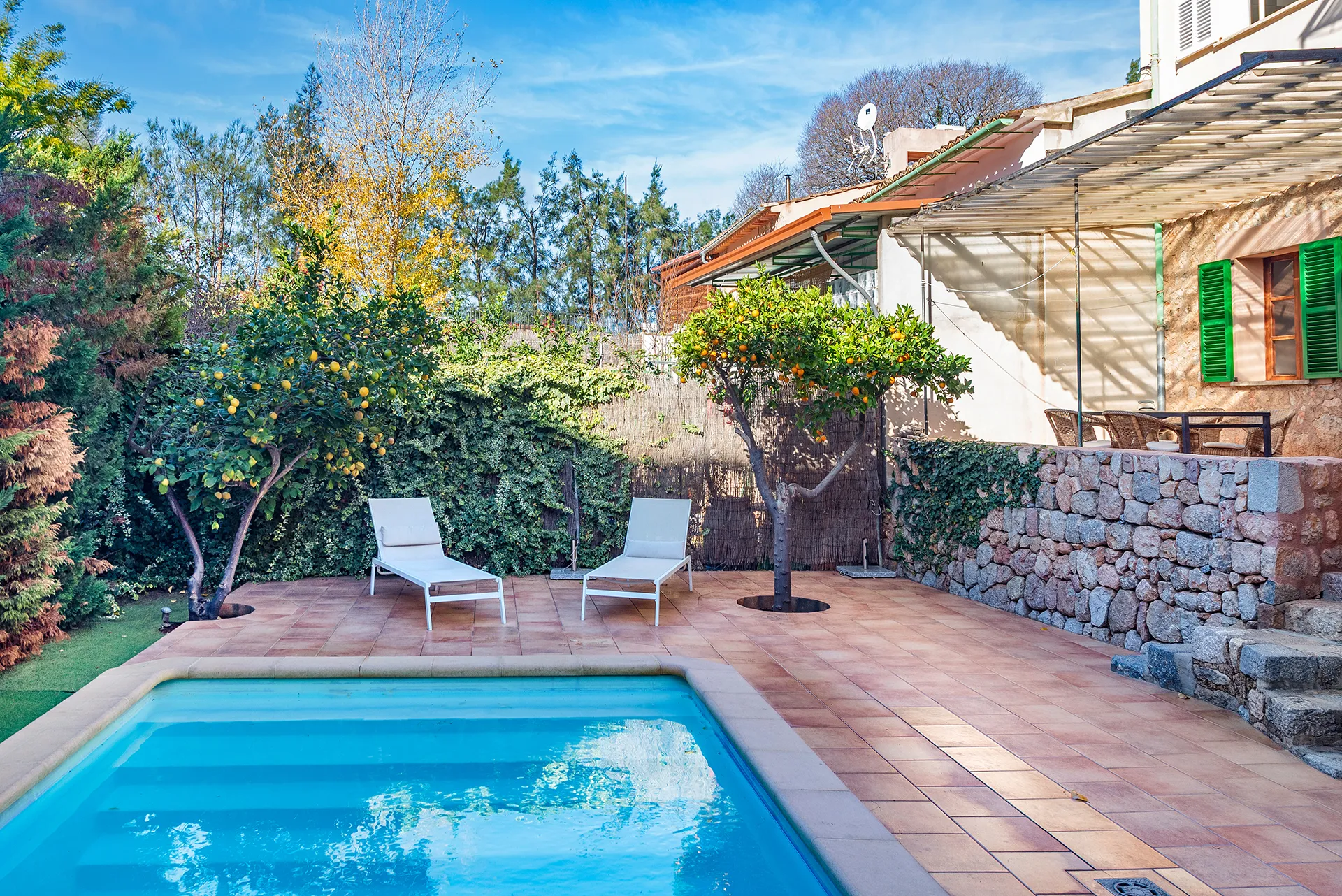 Encantador duplex  con piscina y jardín comunitario en el centro de Sóller-29