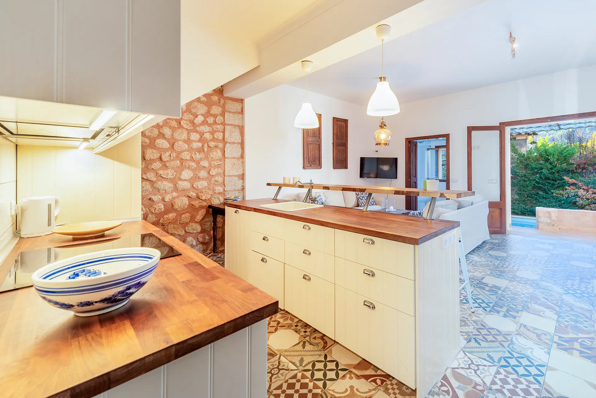 Encantador duplex  con piscina y jardín comunitario en el centro de Sóller-4