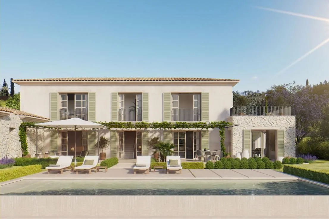 Moderna Finca de Nova Construcció amb Vistes de Ensueño a la Serra de Tramuntana-1