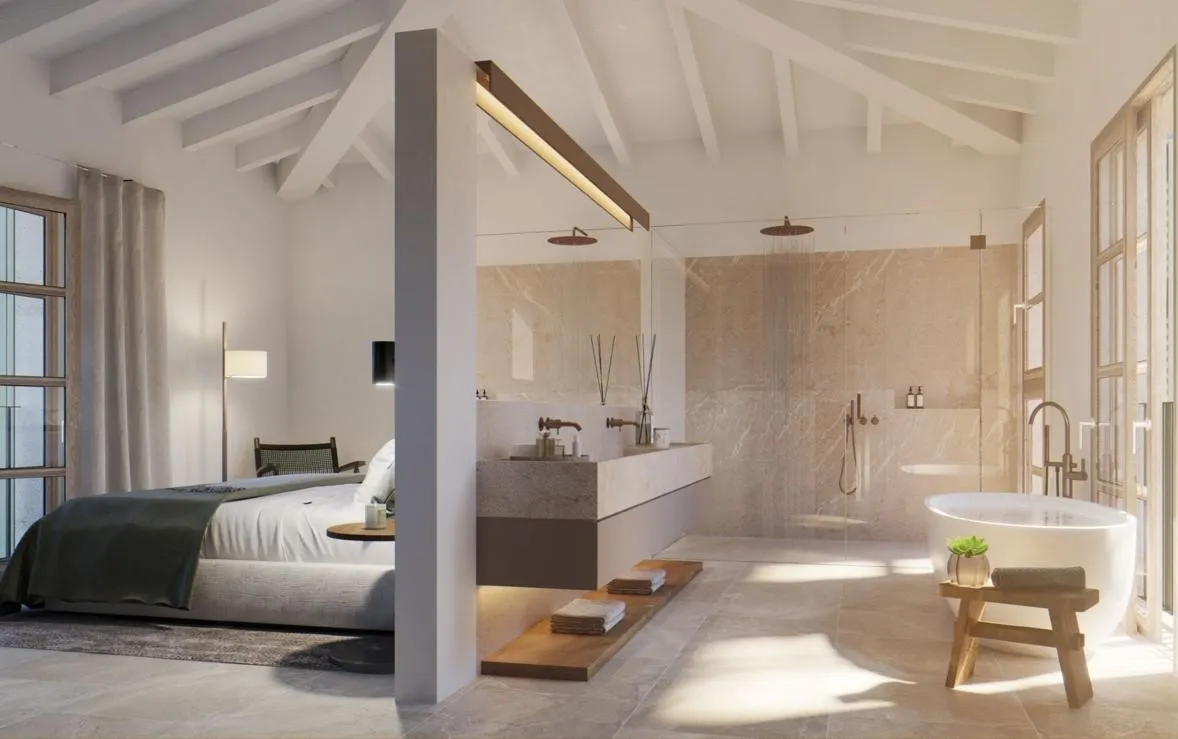 Moderna Finca de Nova Construcció amb Vistes de Ensueño a la Serra de Tramuntana-8