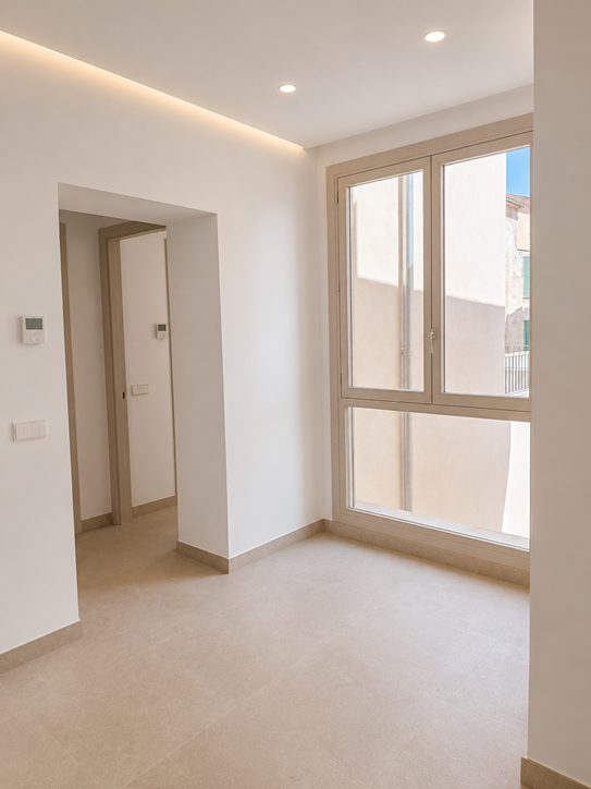 Stylish, newly renovated old-town apartment with private terraces and pool view in Calatrava-6