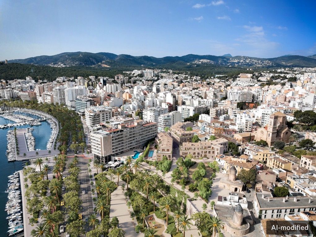 Charming newly built apartment in the harbor of Palma