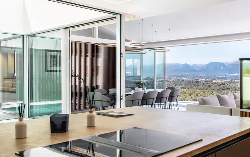 Maison de design avec vue de rêve à Costitx