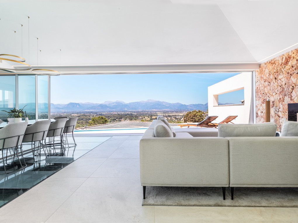 Casa di design con vista da sogno a Costitx