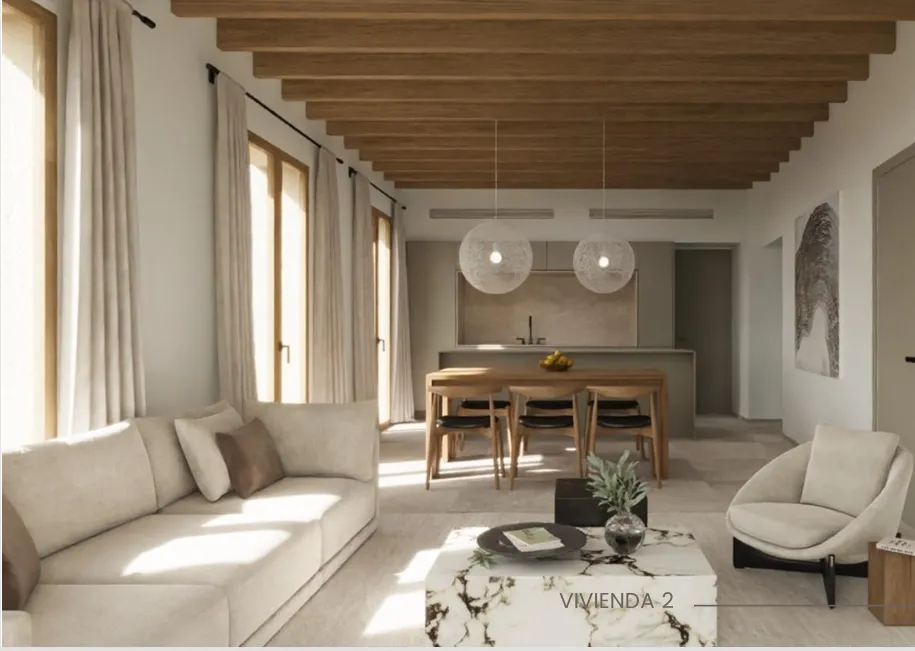 Lägenhet i renoverat, historiskt radhus med balkong och veranda-2