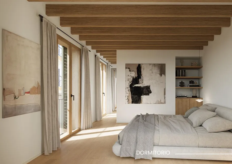 Lägenhet i renoverat, historiskt radhus med balkong och veranda-3