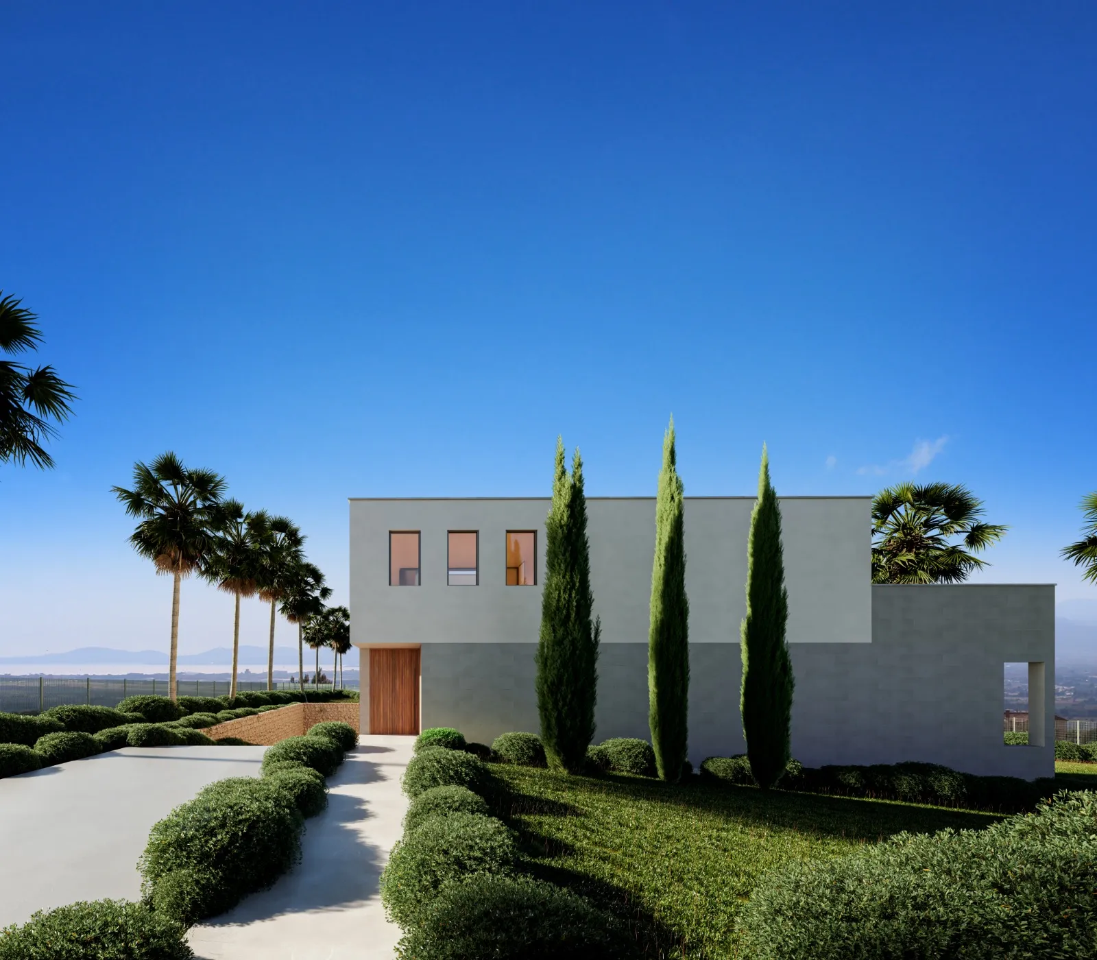 Modern design villa in Son Gual-2