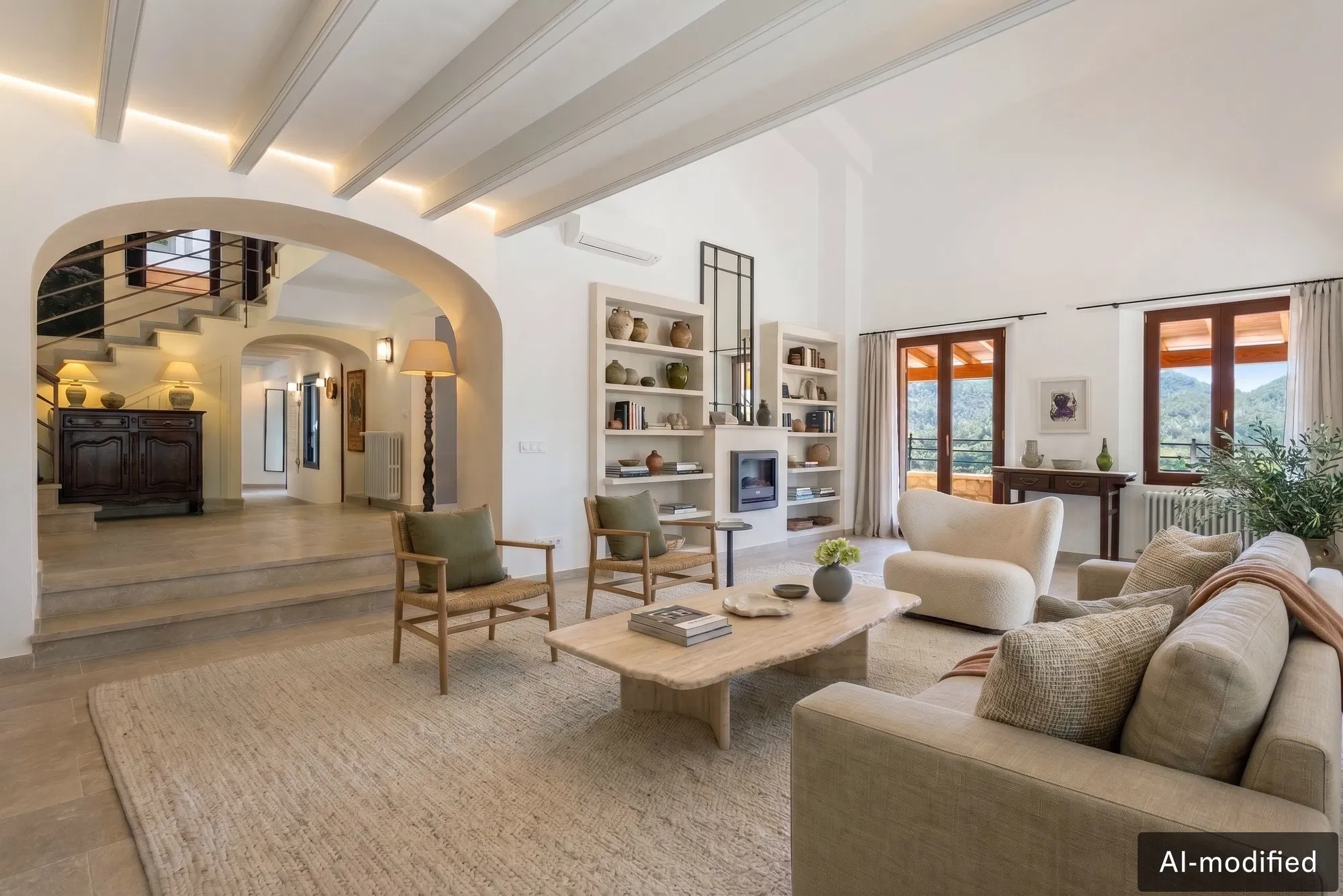 Peaceful finca with panoramic Tramuntana views-8