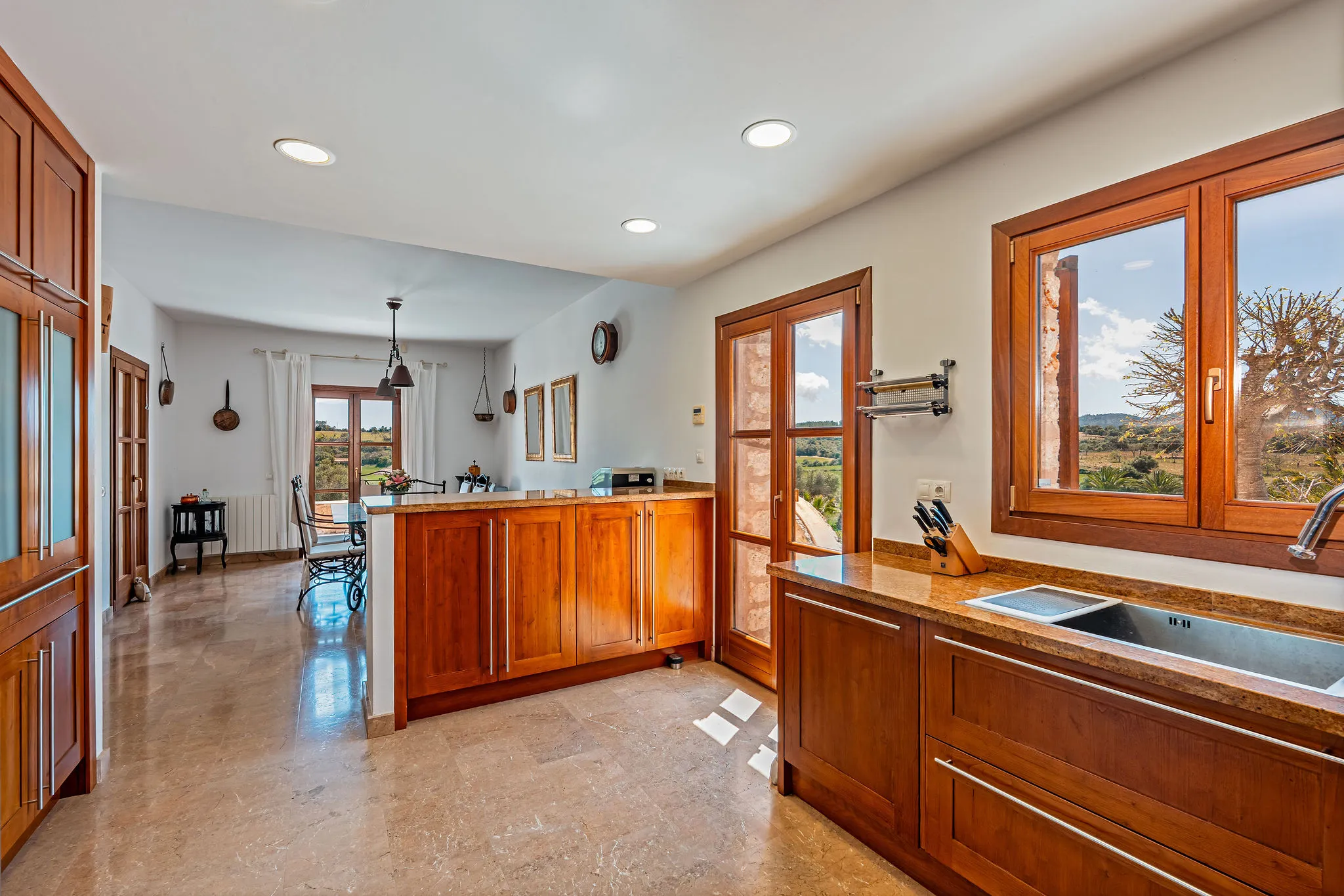 Natural stone finca with panoramic view and rental license-7