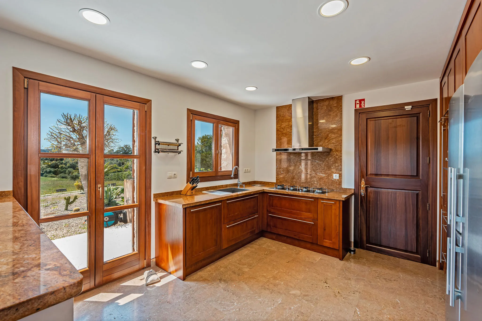 Natural stone finca with panoramic view and rental license-8