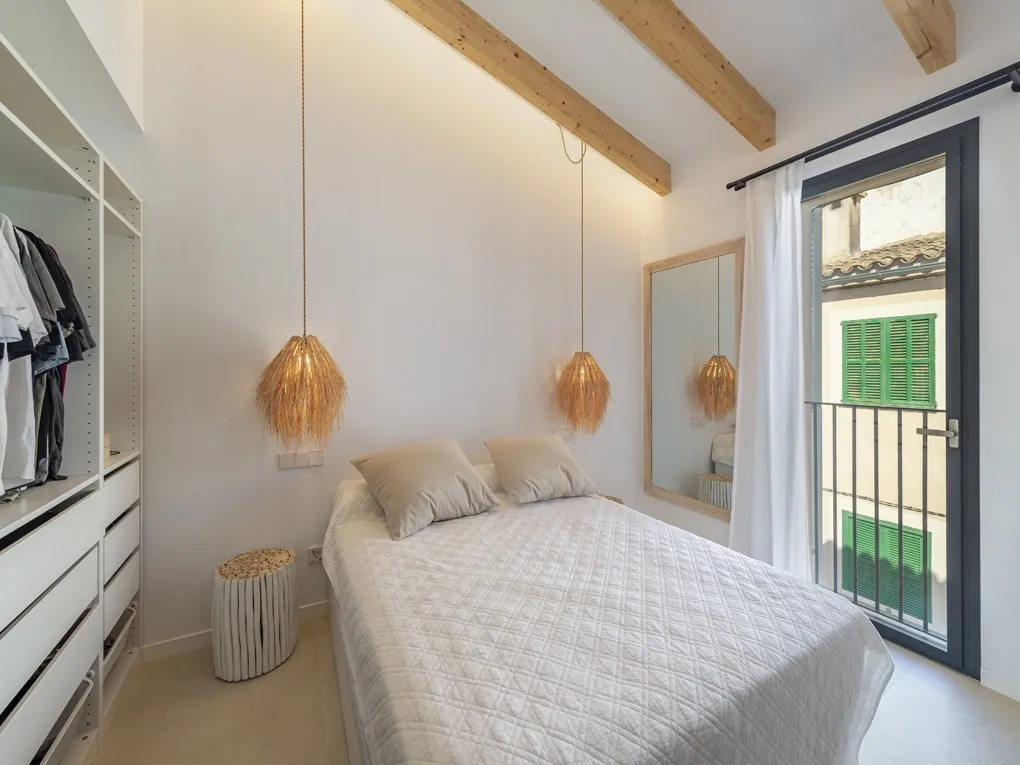 Bella casa a schiera con piscina a Campanet-12