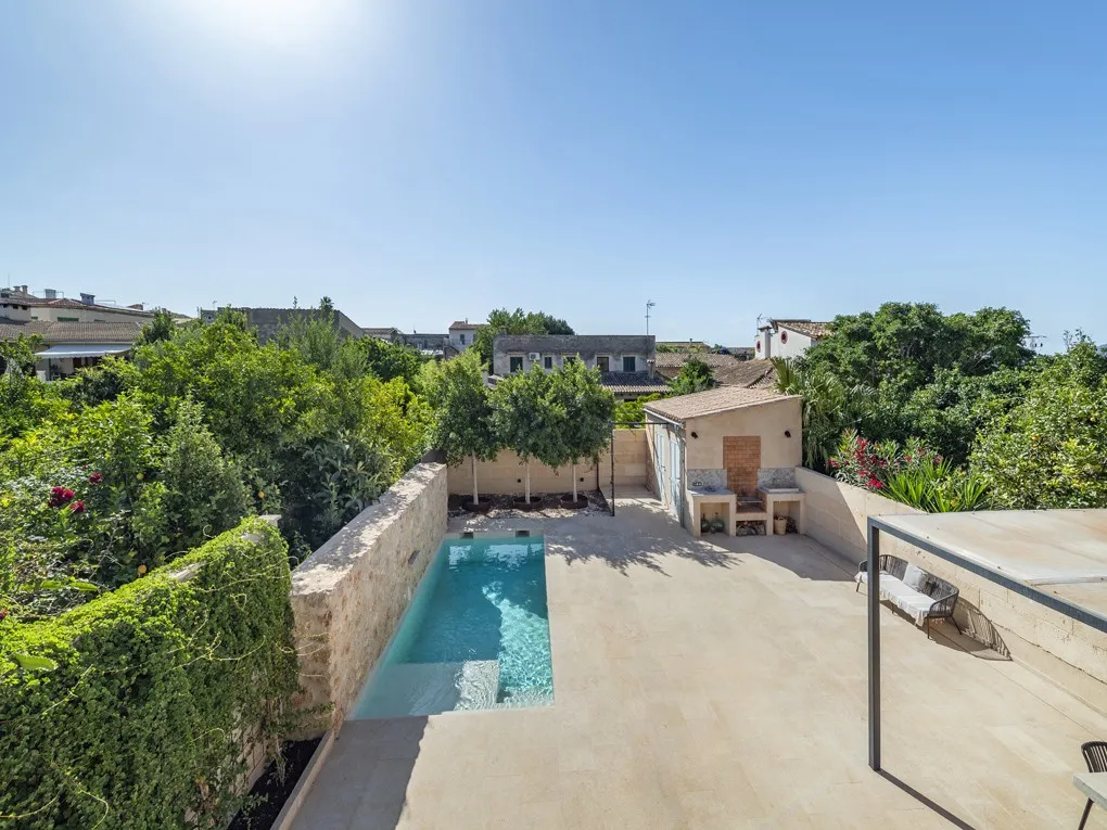 Bella casa a schiera con piscina a Campanet-16