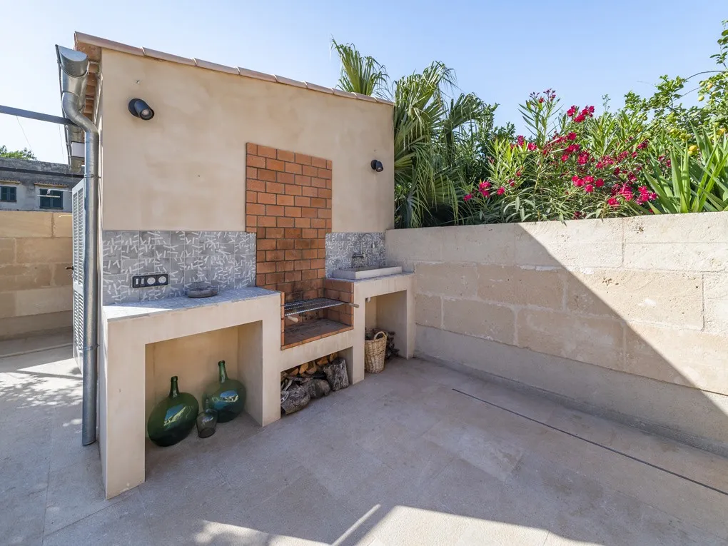 Vackert radhus med pool i Campanet-20