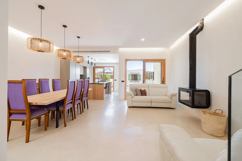 Inflyttningsklart radhus med pool i Biniali-3