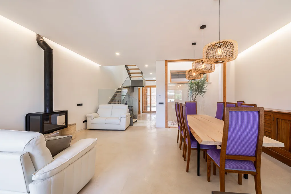 Inflyttningsklart radhus med pool i Biniali-4