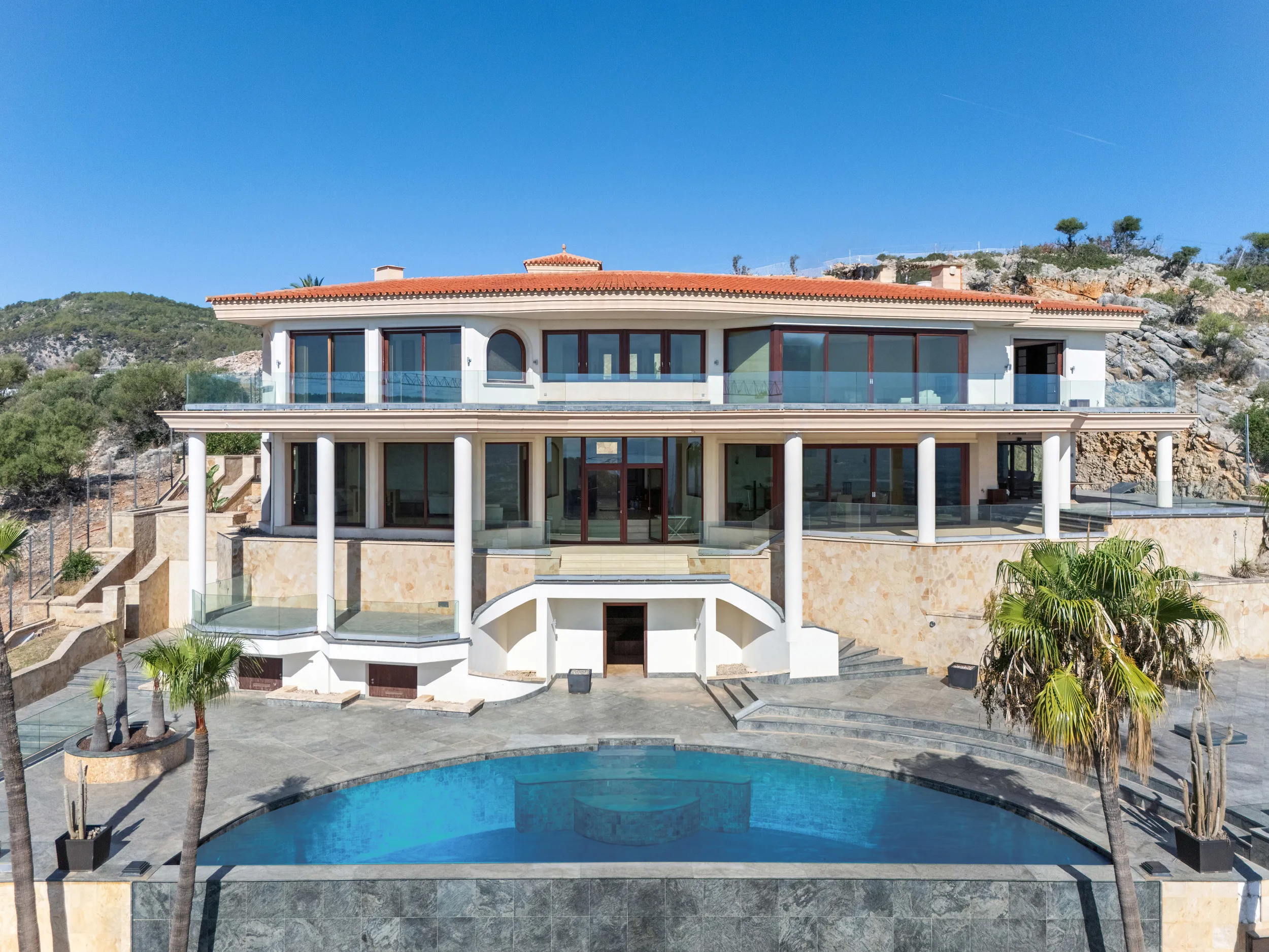 Uitzonderlijke villa met zeezicht in Son Vida, Palma de Mallorca-3