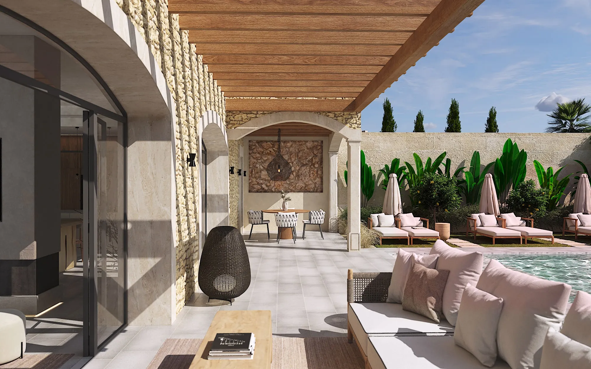 Эксклюзивный деревенский дом с роскошным садом-8