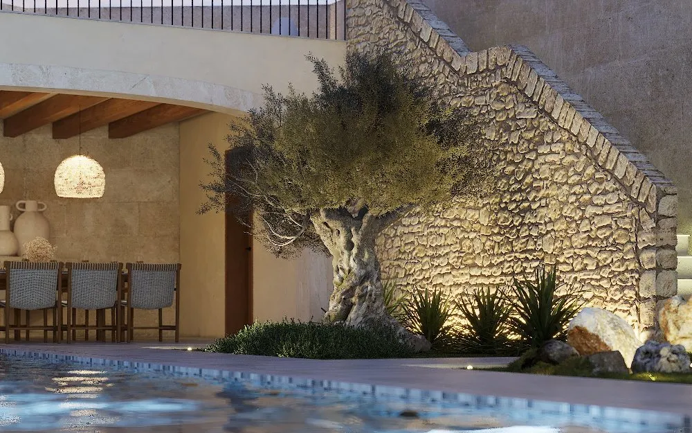 Эксклюзивный деревенский дом с роскошным садом-16