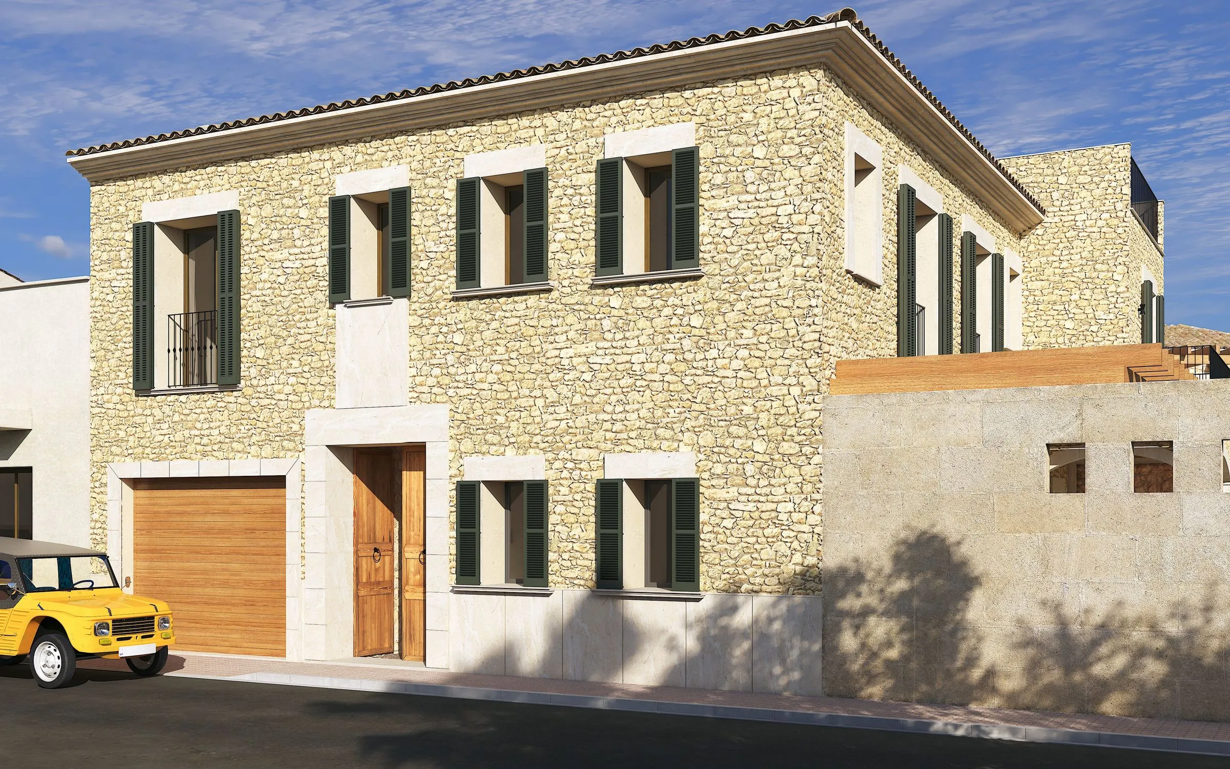 Эксклюзивный деревенский дом с роскошным садом-19