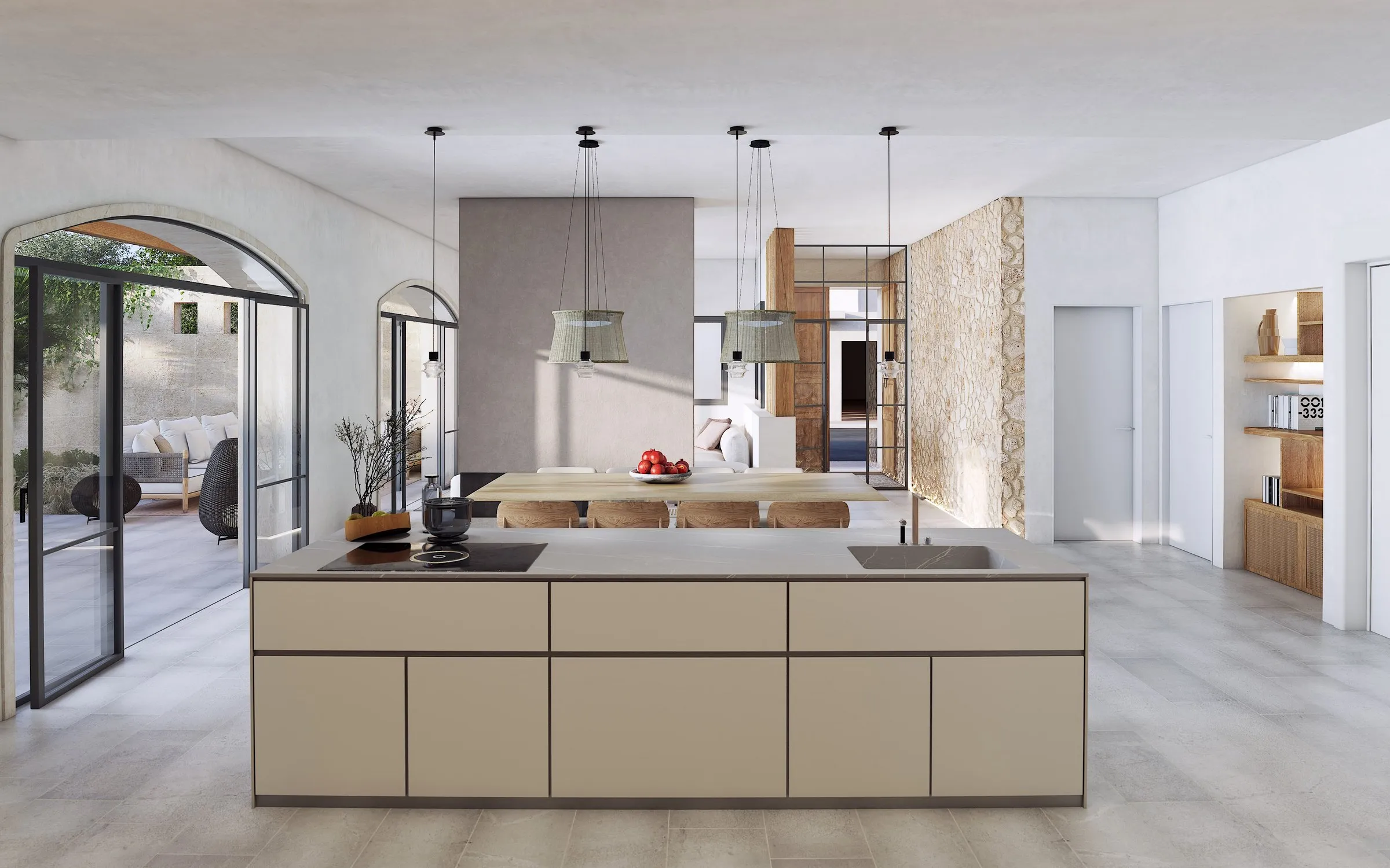 Эксклюзивный деревенский дом с роскошным садом-6