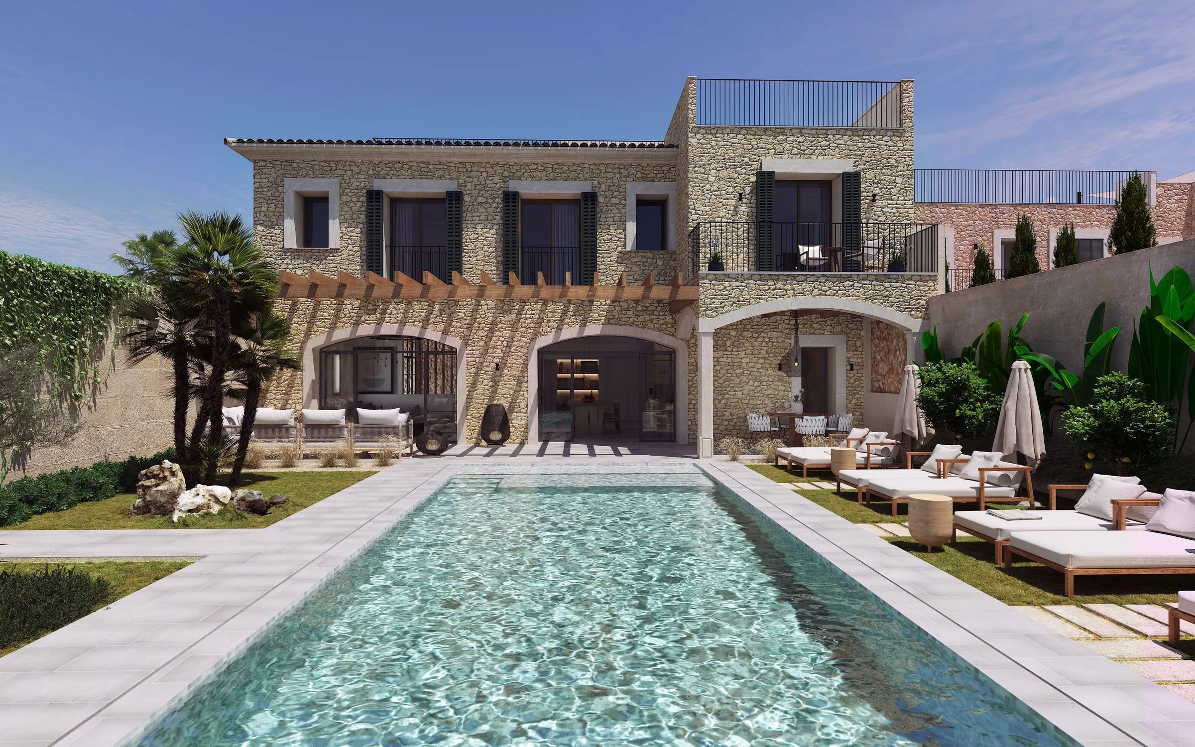 Ekskluzywny wiejski dom z luksusowym ogrodem-3