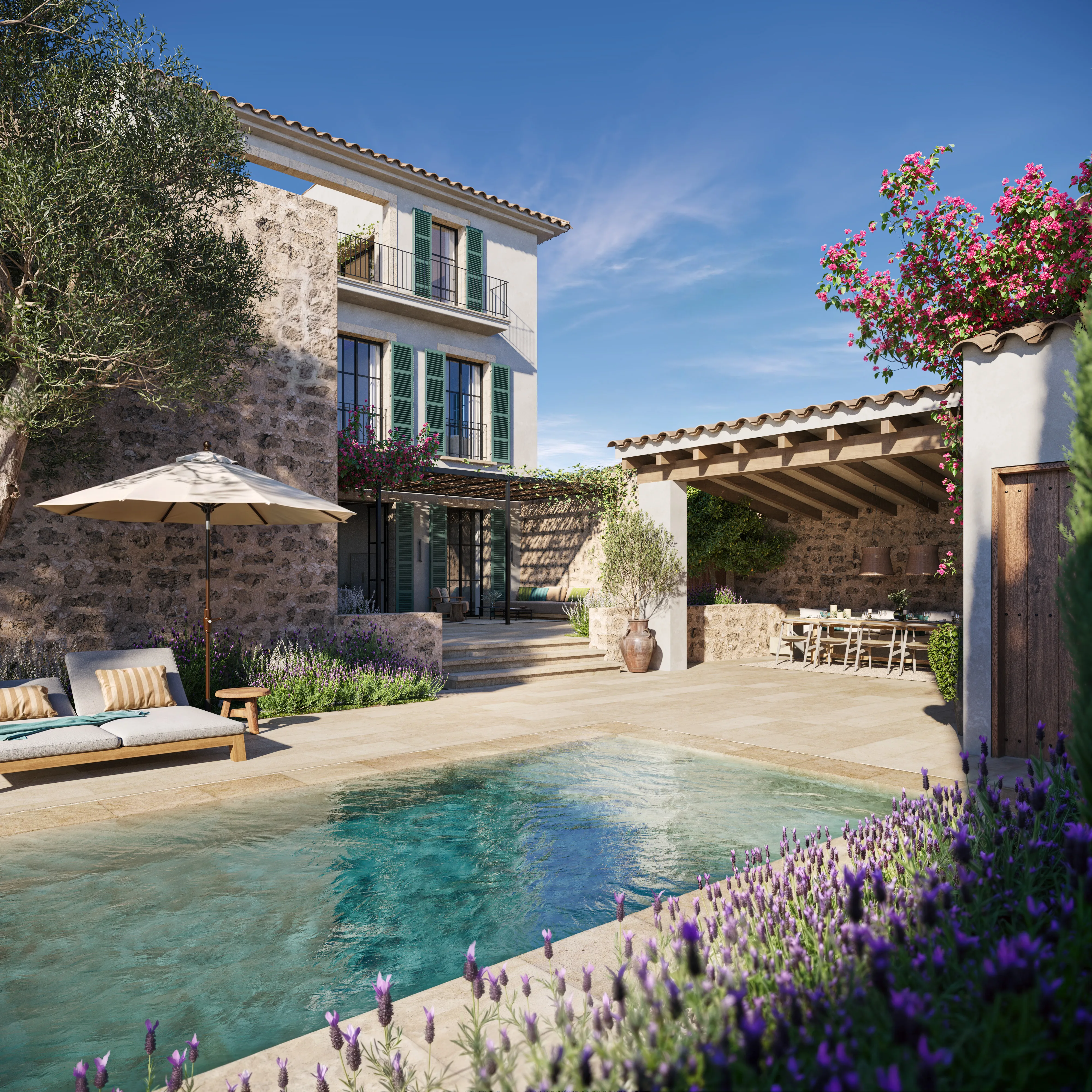 New single-family home in the heart of Santanyi-1