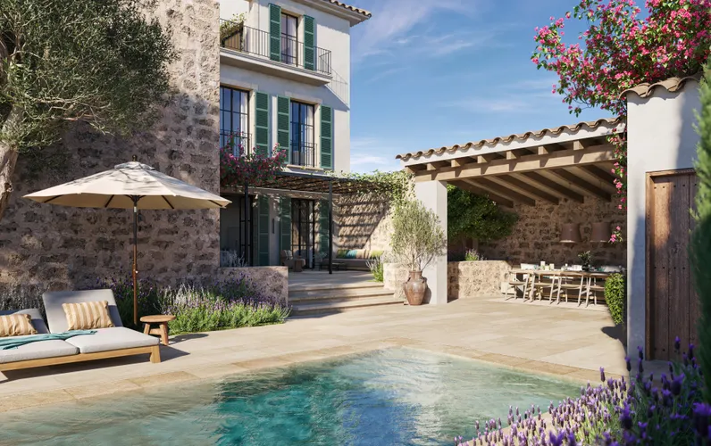 New single-family home in the heart of Santanyi