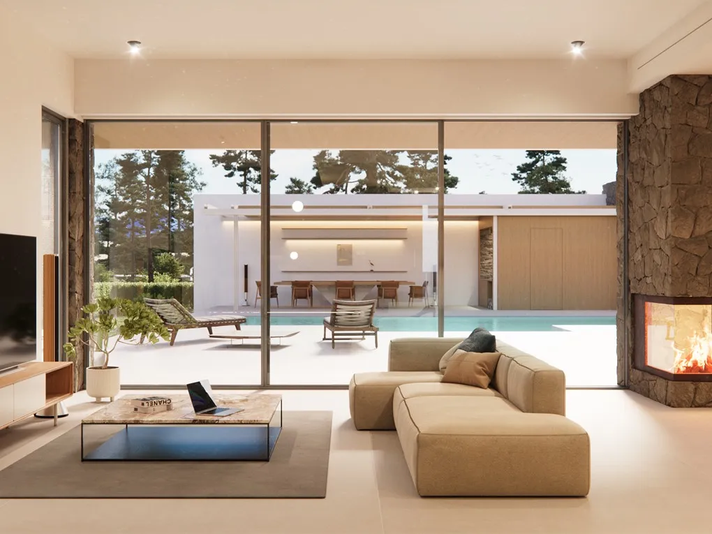 Современная роскошная вилла рядом с пляжем-2