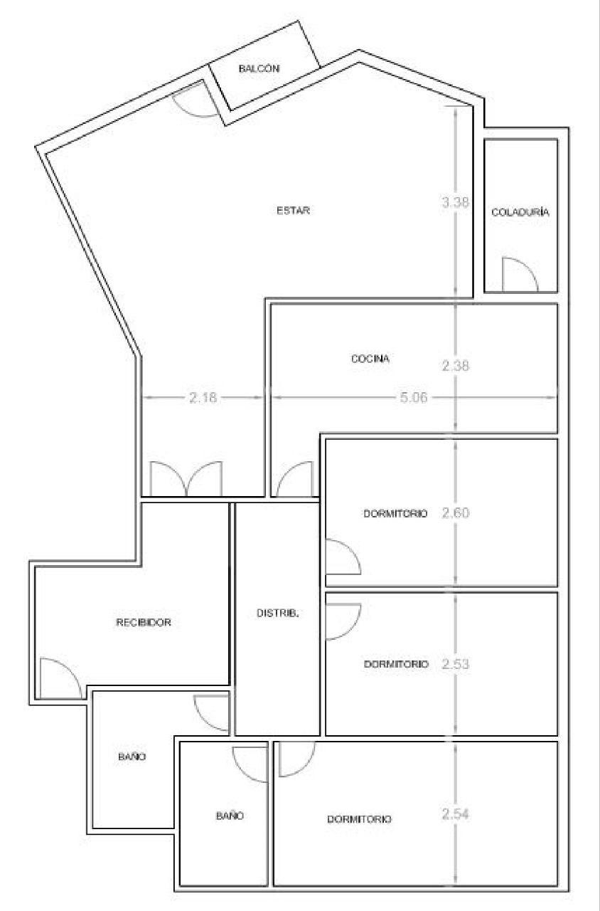 Spacious flat in Santa Catalina with plenty of natural light-18